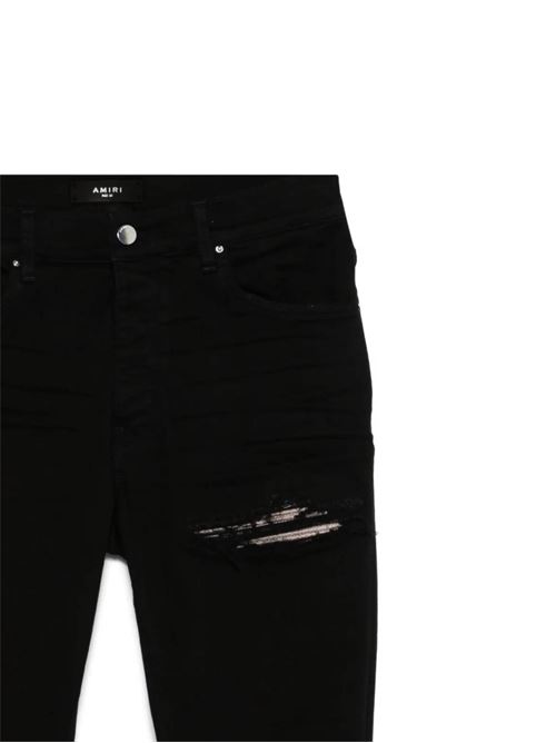 Jeans in denim elasticizzato AMIRI | AMDNSY1076BLACK OD